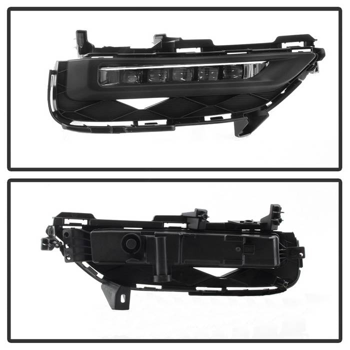 Spyder Honda Accord Coupe 2016-2017 OEM LED Fog Lights W/Switch- Clear FL-HA2016-2D-LED-C 5083043