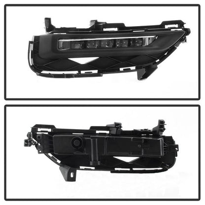 Spyder Honda Accord Coupe 2016-2017 OEM LED Fog Lights W/Switch- Clear FL-HA2016-2D-LED-C 5083043
