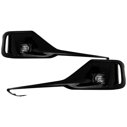 SPYDER 21-22 Honda Accord OEM Full LED Fog Lights w/Switch - Clear (FL-HA2021-LED-C) 9051197
