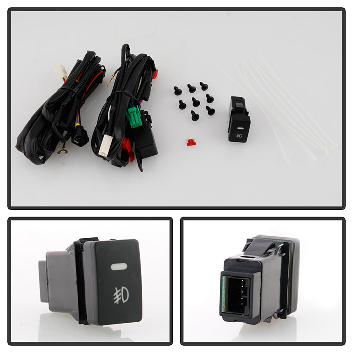 Spyder Honda Civic 2019+ OEM LED Fog Lights w/ OEM switch - Clear FL-HC2019-LED-C 5087034