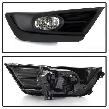 Spyder 17-18 Honda CRV OEM Fog Lights w/Switch & Cover - Clear (FL-HCRV2017-T-C) 5084903