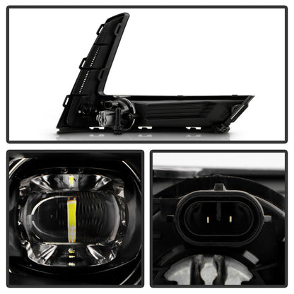 SPYDER 23-25 Honda CRV OEM Full LED Fog Lights w/ Switch (FL-HCRV2023-LED-C) 9054198