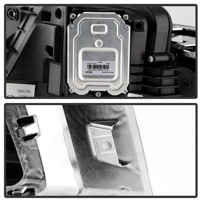xTune 18-19 Cadillac XTS LED DRL Switch Back w/ Signal Fog Lights w/Cover Chrome FL-JH-CXTS13-LED-C 9946400