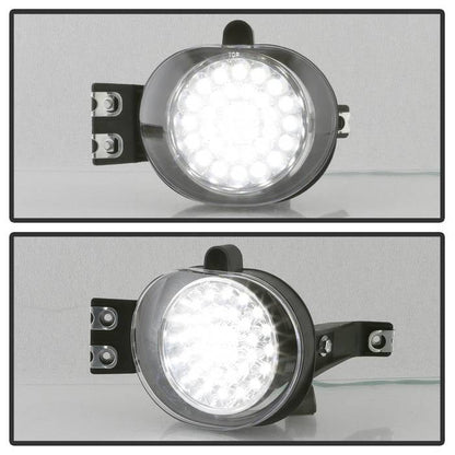 Spyder Dodge Ram 02-08/Durango 04-06 LED Fog Lights w/Switch Clear FL-LED-DRAM02-C 5015600