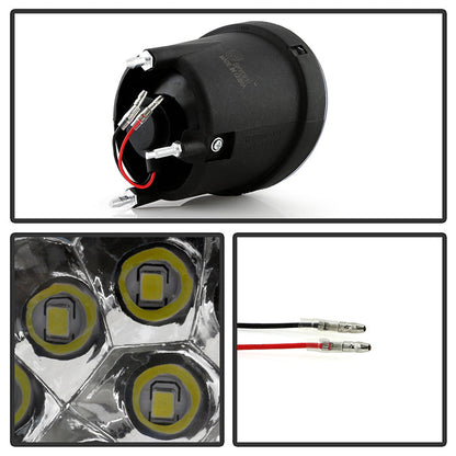 Spyder Nissan Titan 04-12/Nissan Armada 04-12 LED Fog Lights w/Switch Clear FL-LED-NT04-C 5015747