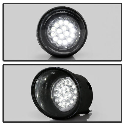 Spyder Nissan Titan 04-12/Nissan Armada 04-12 LED Fog Lights w/Switch Clear FL-LED-NT04-C 5015747