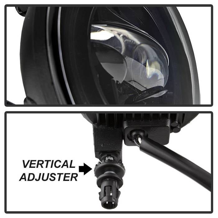 Spyder 07-09 Ford Mustang Shelby OEM LED Fog Lights - w/o Switch (FL-LED-PRO-1) 9043246