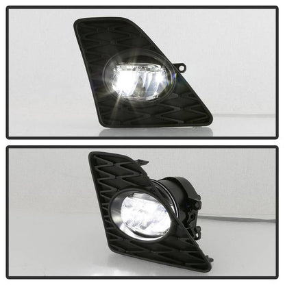 Spyder 13-15 Lexus GS350/GS450h w/F-Sport Pkg OEM LED Fog Lights w/Switch - Clear (FL-LGS13FS-LED-C) 9044304