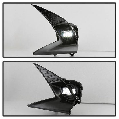 Spyder 16-18 Lexus GS (w/F-Sport Pkg) OEM LED Fog Lights w/OEM switch - Clear (FL-LGS16FS-LED-C) 9044311