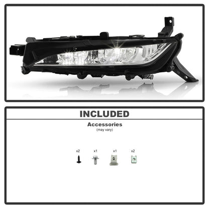 SPYDER Lexus RX350/RX350L/RX450H/RX450HL OEM LED Fog Lights - Left (FL-LRX20-LED-L) 9054228