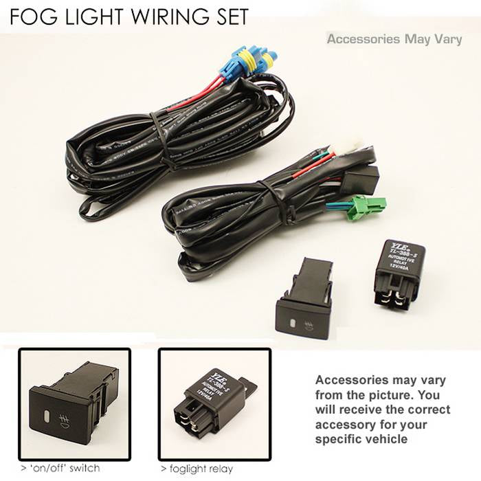 Spyder Mazda 3 2.5L 2010-2011 (excluding Speed3 Models)OEM Fog Lights w/Switch Clear FL-MM32010-C 5070456