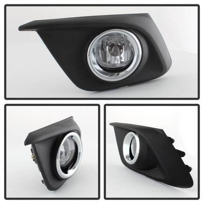 Spyder Mazda 3 2014+ OEM Fog Light w/Switch- Clear FL-MM32014-C 5077776