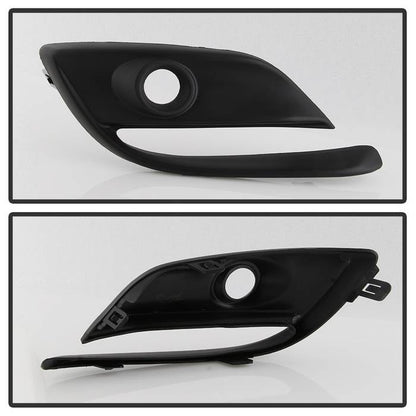 Spyder 17-18 Mazda 3 OEM Style Full LED Fog Light w/Switch - Clear (FL-MM32017-LED-C) 9043192