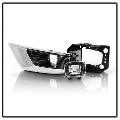SPYDER 21-23 Nissan Armada Full LED OEM Fog Lights w/Switch (FL-NARM2021-LED-C) 9051241