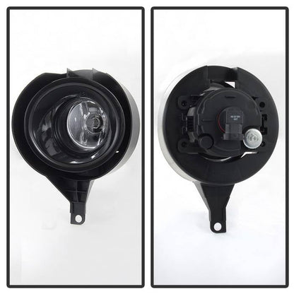 Spyder 05-16 Nissan Frontier Metal Chrome Bumper ONLY OEM Fog Lights w/Switch - Clear (FL-NF05-M-C) 5084972