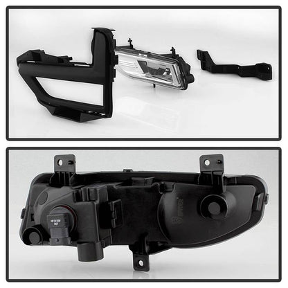 Spyder 17-18 Nissan Rogue (Will Not Fit Sport Models) OEM Fog Lights w/Switch - Clear (FL-NR2017-C) 5084927