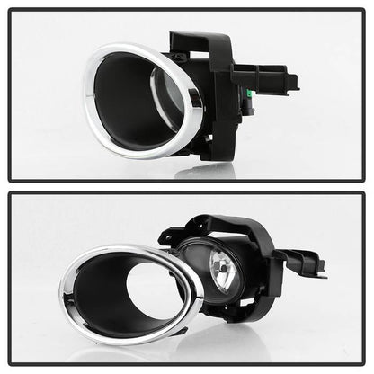 Spyder 17-18 Nissan Rogue (Sport Models ONLY) OEM Fog Lights w/Switch - Clear (FL-NR2017-SP-C) 5084934