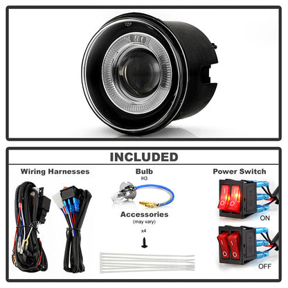 Spyder Chrysler 300C 05-10/300 05-08 Projector Fog Lights w/swch Clear FL-P-C300C05-HL 5015785