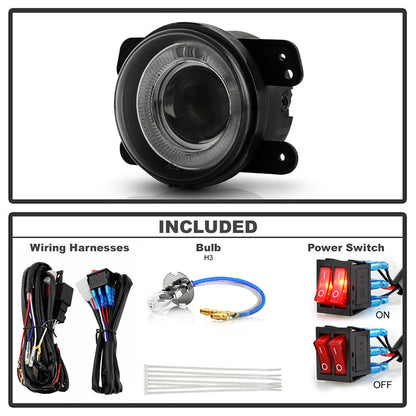 Spyder Dodge Magnum 05-08/Journey 09-10 Projector Fog Lights w/Switch Smoke FL-P-DM05-HL-SM 5039033