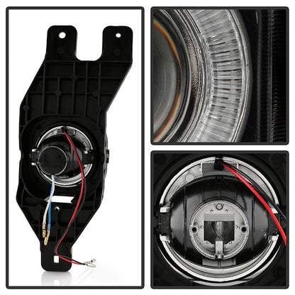 Spyder Ford F250/F350 99-04/Excursion 00-05 Halo Projector Fog Lights w/swch Smke FL-P-FF25001-HL-SM 5021366