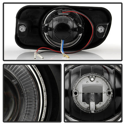 Spyder Jeep Grand Cherokee 99-04 Halo Projector Fog Lights w/Switch Smoke FL-P-JGC99-HL-SM 5021502
