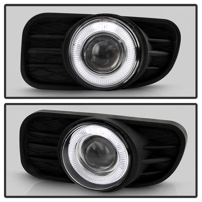 Spyder Jeep Grand Cherokee 99-04 Halo Projector Fog Lights w/Switch Clear FL-P-JGC99-HL 5021496