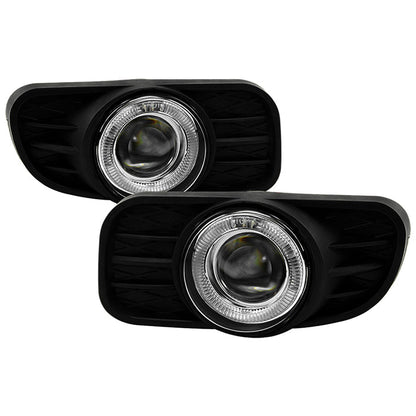 Spyder Jeep Grand Cherokee 99-04 Halo Projector Fog Lights w/Switch Clear FL-P-JGC99-HL 5021496