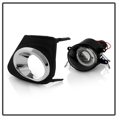 Spyder Toyota Corolla 11-13 Halo Projector Fog Lights w/Switch Clear FL-P-TCO2011-HL 5038555
