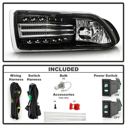 Spyder Scion TC 05-10 LED Fog Lights w/Switch Clear FL-STC06-LED 5071620