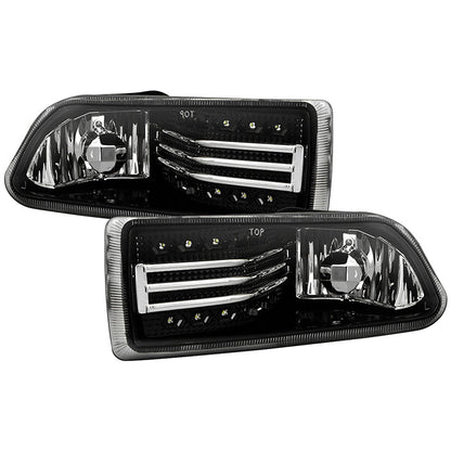 Spyder Scion TC 05-10 LED Fog Lights w/Switch Clear FL-STC06-LED 5071620