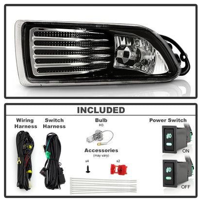Spyder Scion TC 05-10 OEM Fog Lights w/Switch Clear FL-STC06 5015501