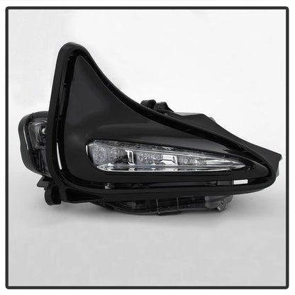 Spyder 2017+ Toyota Corolla OEM LED Fog Lights w/Switch - Clear (FL-TCO17-LED-C) 5084866
