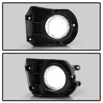 SPYDER 20-23 Toyota Corolla Cross OEM Full LED Fog Light w/ Switch - Clear (FL-TCOC20-LED-C) 9051340