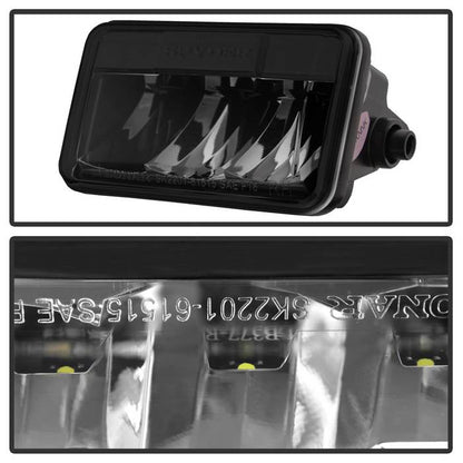 Spyder 15-16 Ford F-150 Fog Light - Black FL-YD-FF15015-LED-BK 5083975
