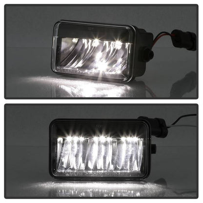 Spyder 15-16 Ford F-150 Fog Light - Black FL-YD-FF15015-LED-BK 5083975