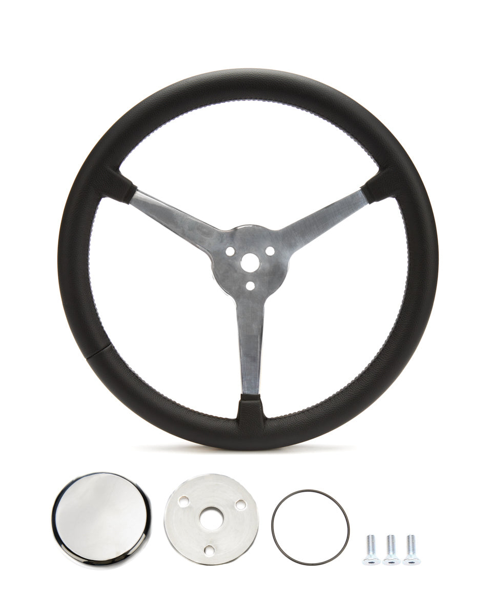 Flaming River Steering Wheel Great Lakes Black Steering Wheels and Components Steering Wheels and Components main image