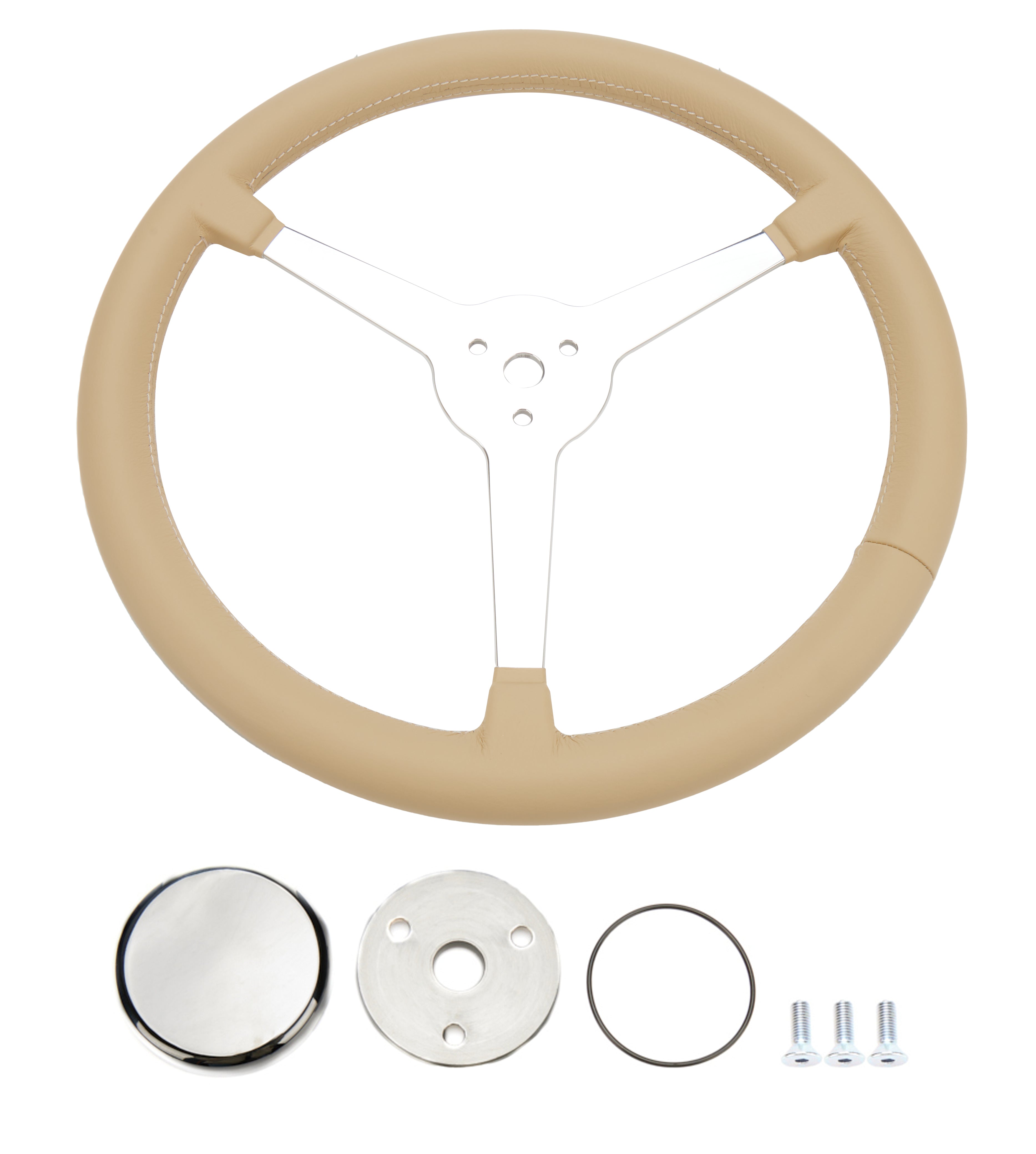 Flaming River Steering Wheel Great Light Tan Steering Wheels and Components Steering Wheels and Components main image