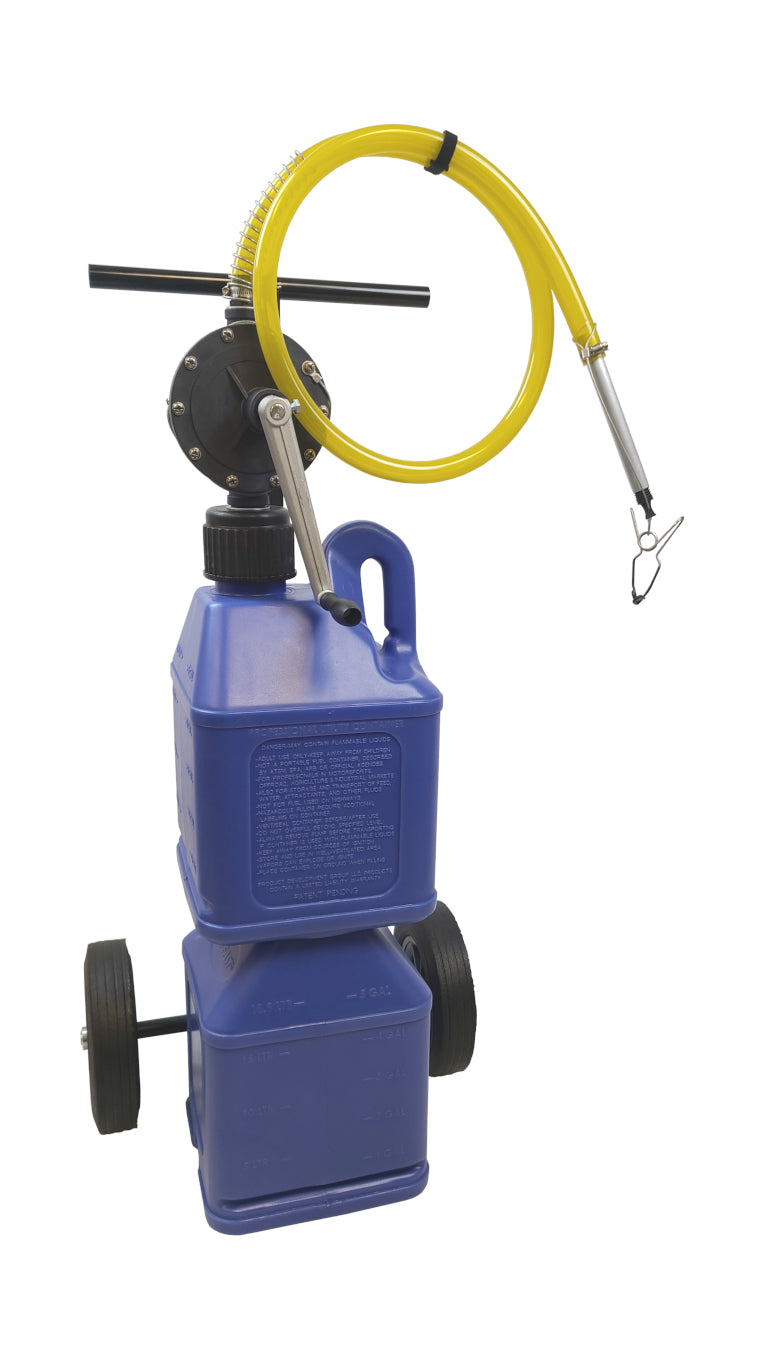 Flo-Fast Transfer Pump Pro Model (2) 5 Gallon Blue FLF30125-B