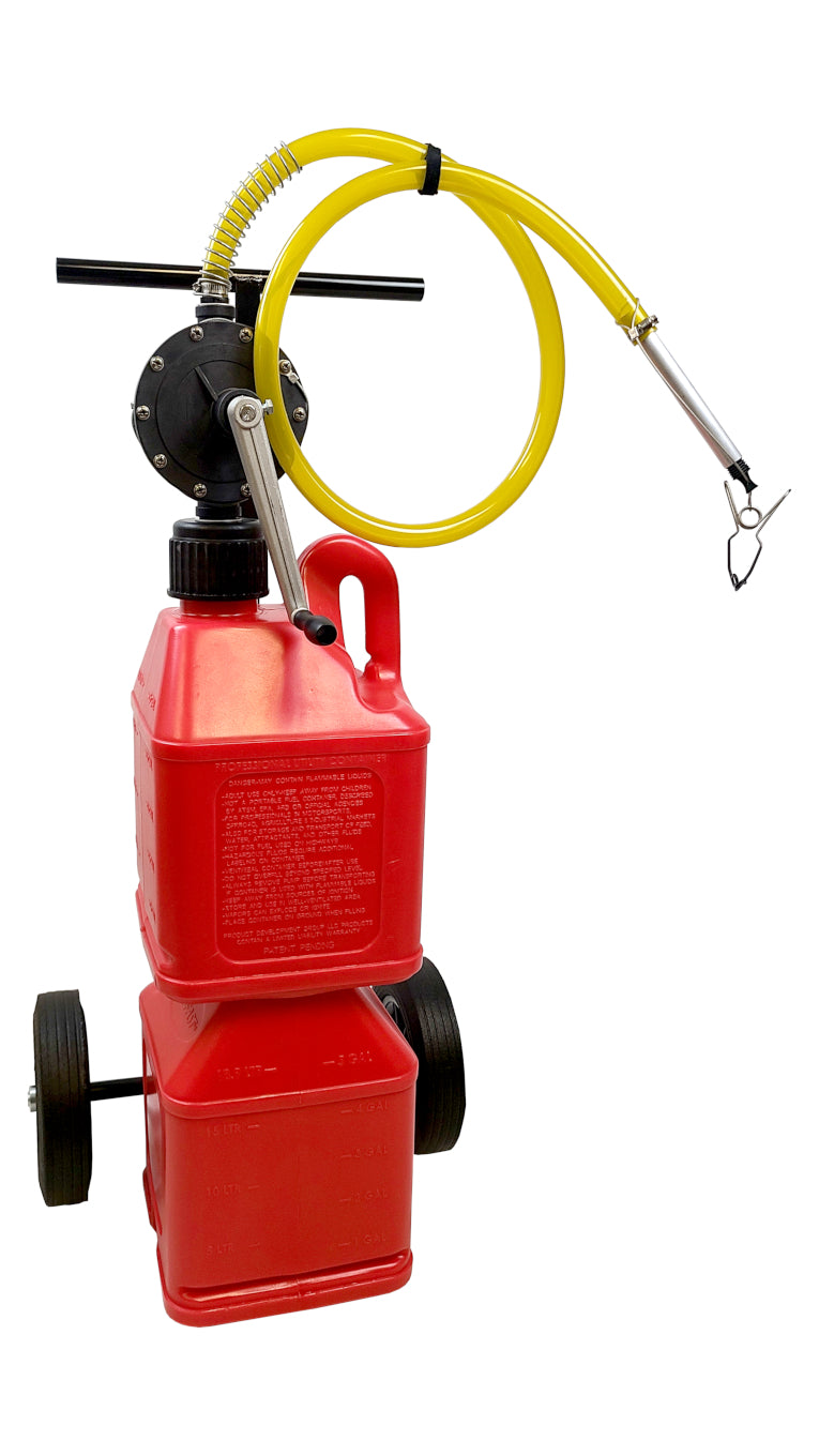 Flo-Fast Transfer Pump Pro Model (2) 5 Gallon Red FLF30125-R