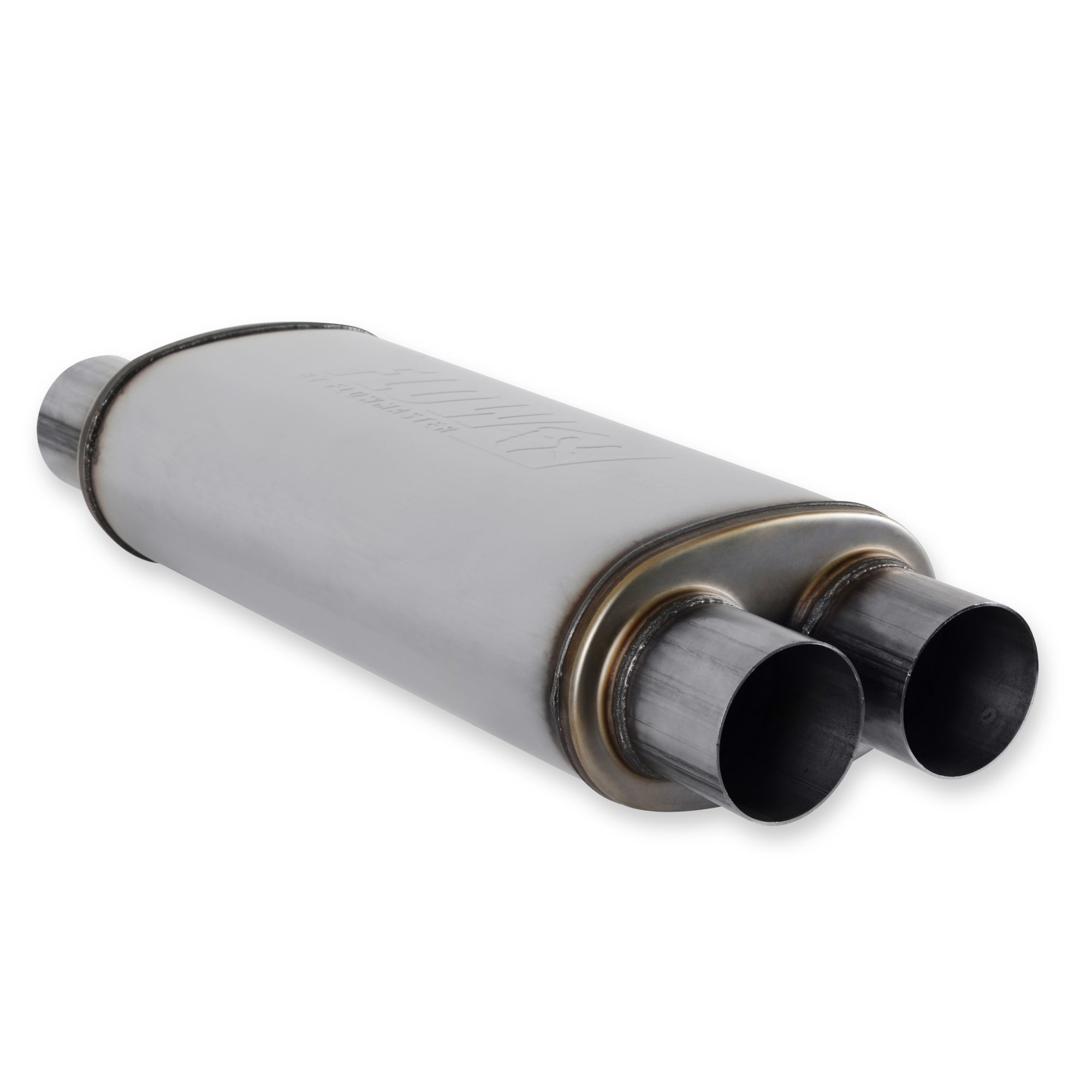 Flowmaster Muffler 3-1/2 Inlet 2-1/ 2 Dual Outlet Mufflers and Resonators Mufflers and Components main image