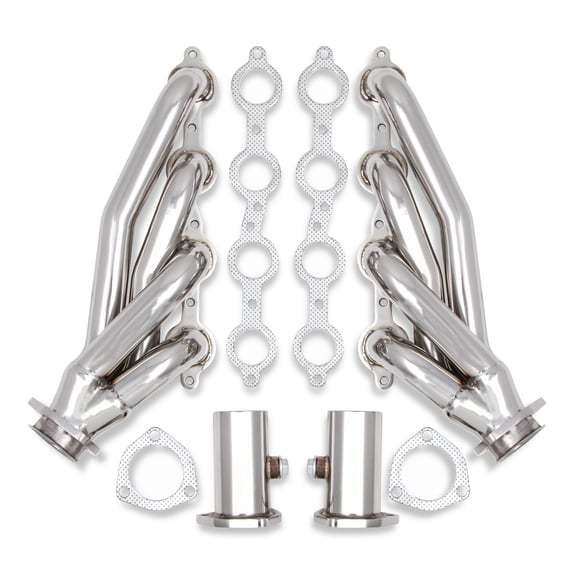 FlowTech Exhaust Header Set LS Swap Polished 304 SS Headers, Manifolds and Components Headers main image