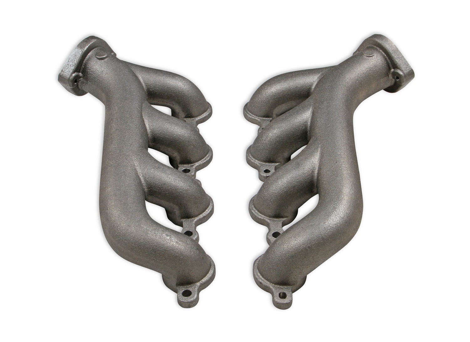 FlowTech Cast LS Exhaust Manifold Set  - Natural Finish Headers, Manifolds and Components Exhaust Manifolds and Components main image