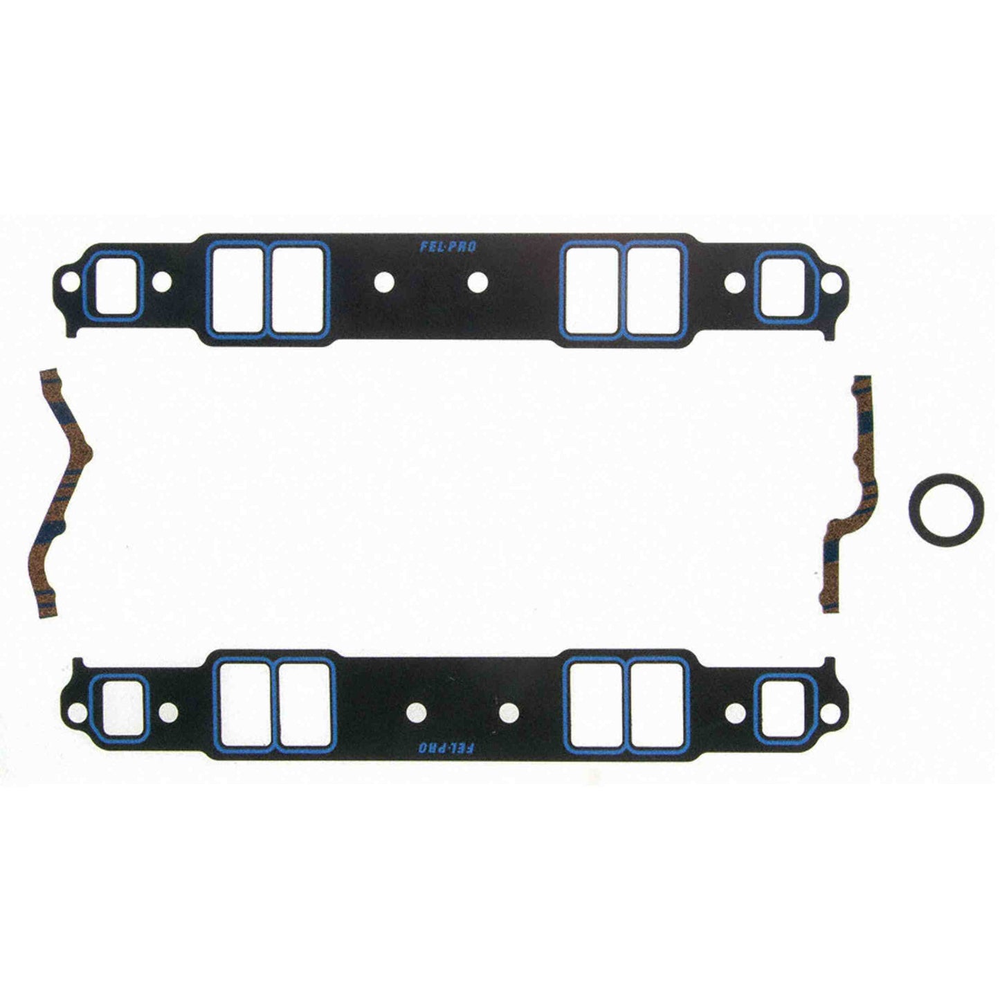 FEL-PRO Intake Gasket Set - SBC w/Steel Core FEL1205S-3