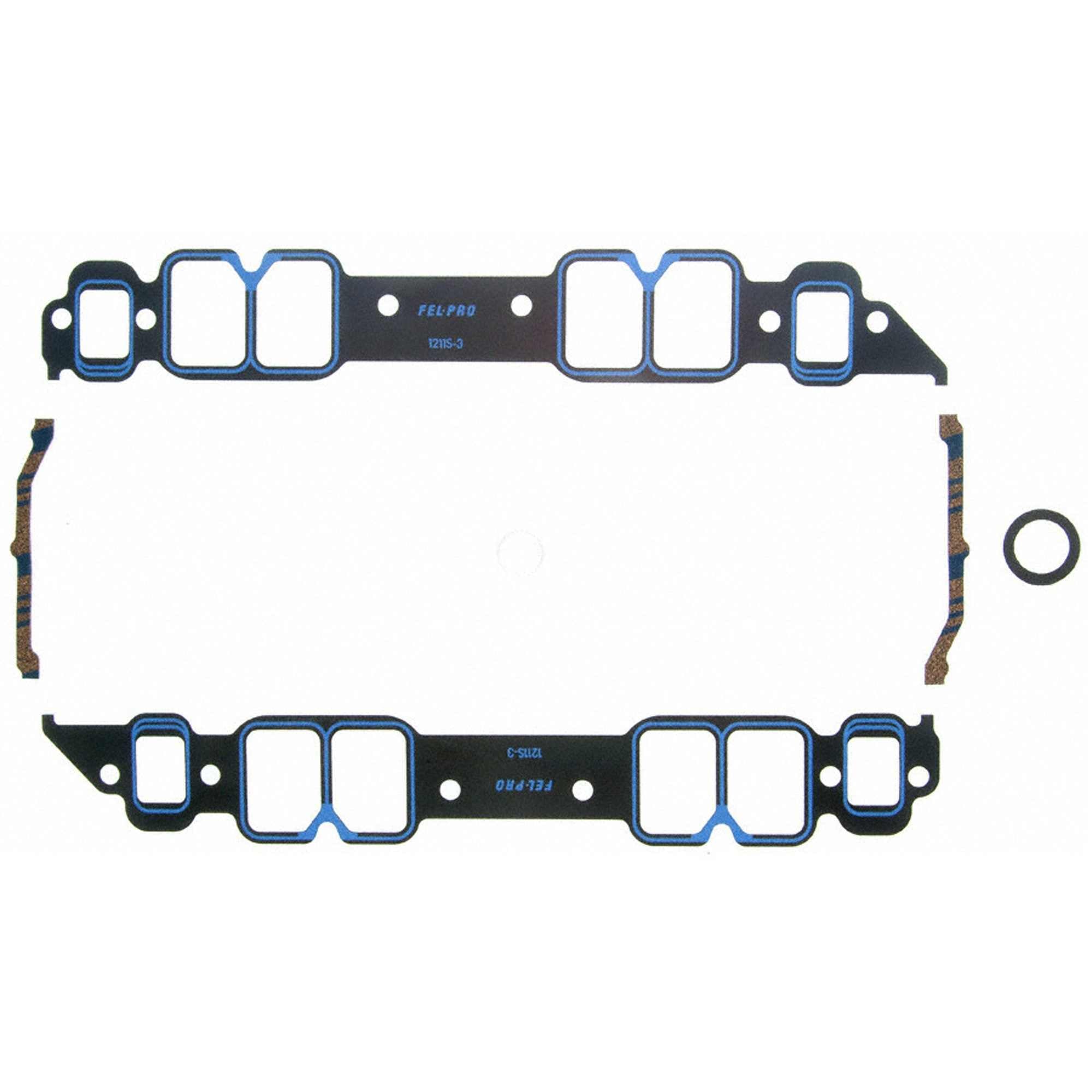 FEL-PRO Intake Gasket Set - BBC w/Steel Core FEL1211S-3