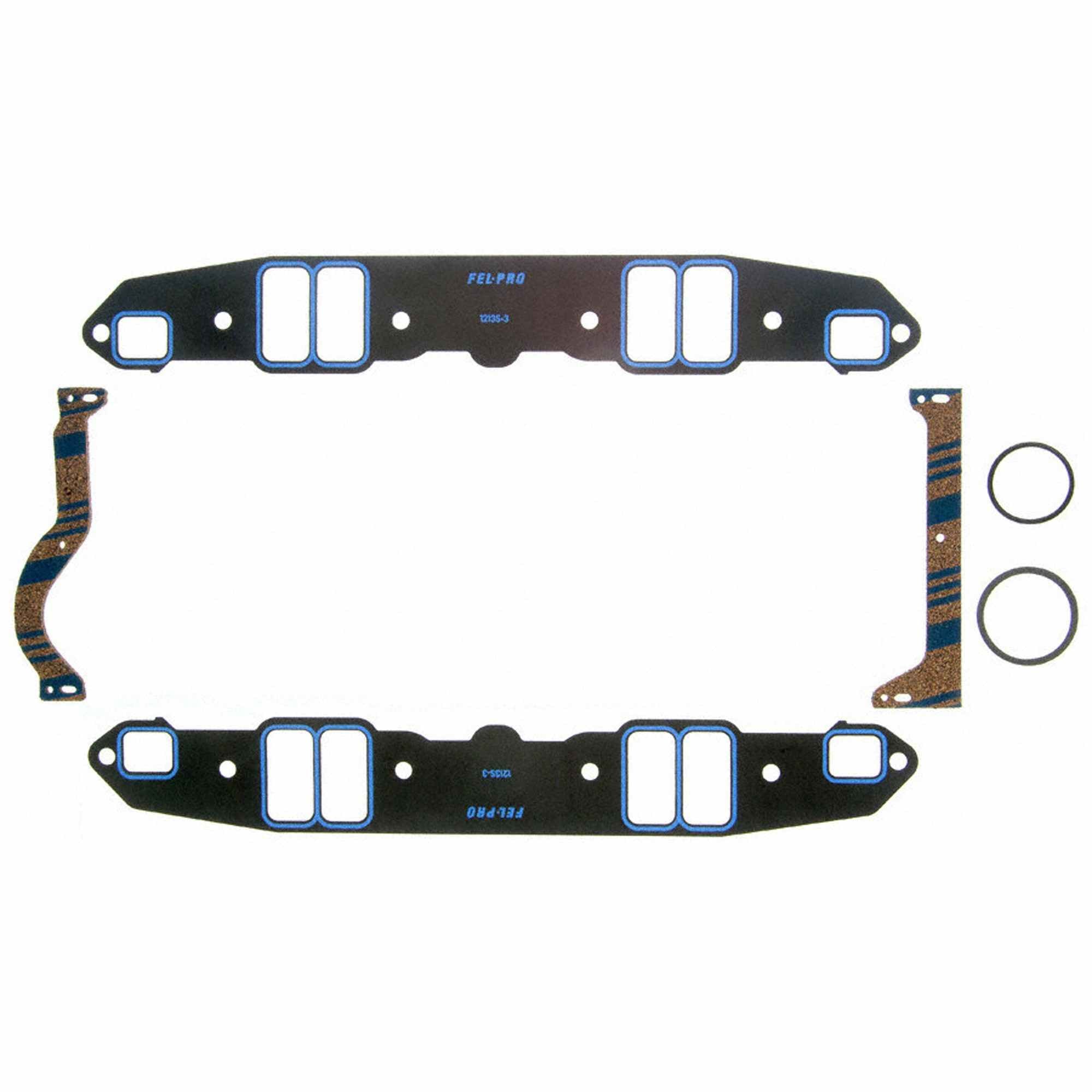 FEL-PRO Intake Gasket Set - SBM w/Steel Core FEL1213S-3