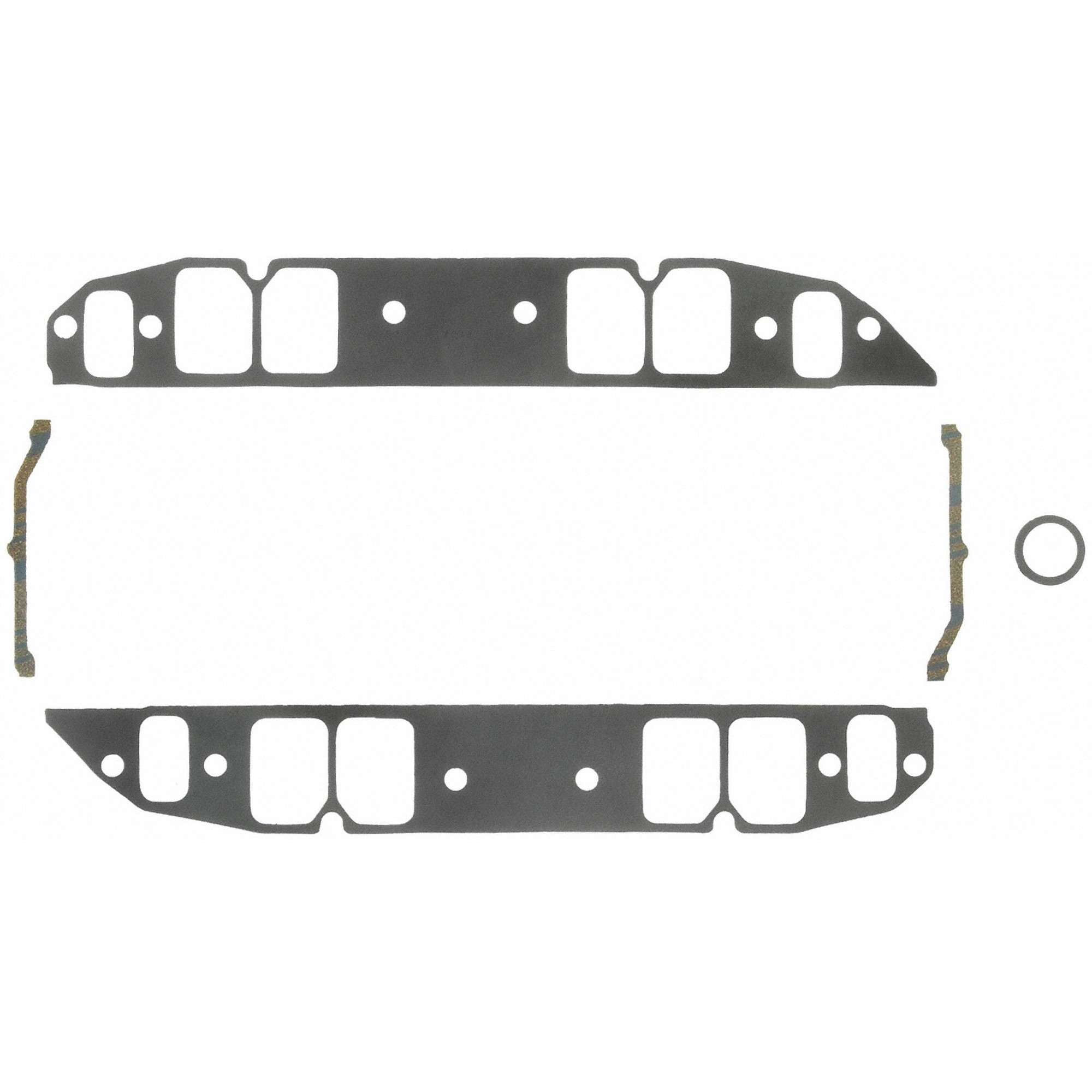 FEL-PRO BB Chevy Intake Gaskets RECT. PORT 1.82in x 2.54 FEL1239