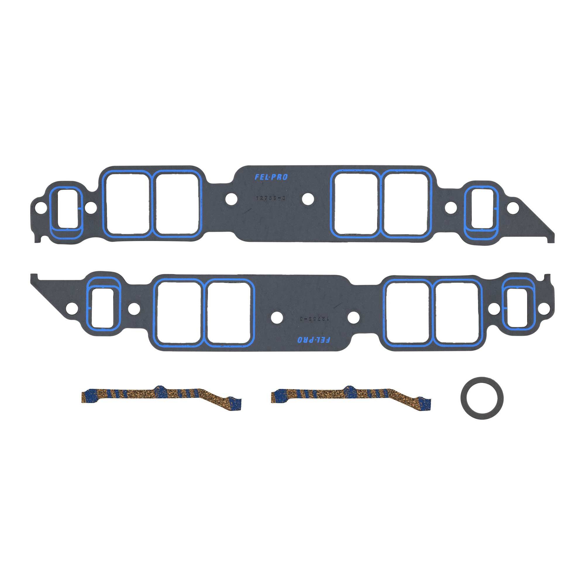 FEL-PRO BBC Intake Gasket w/ Steel Core FEL1275S-3