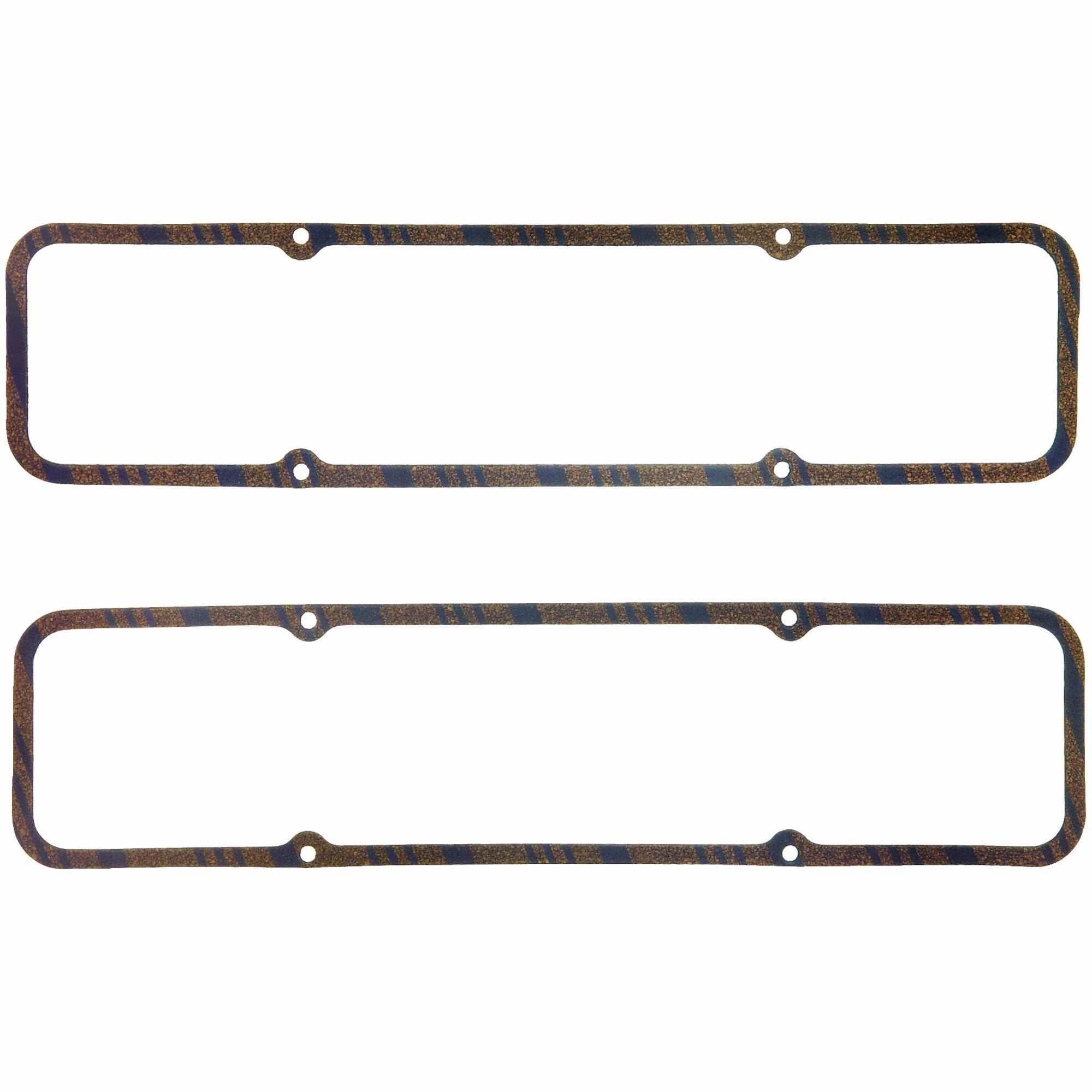 FEL-PRO SBC Steel Core VC Gasket 1pr 5/16in Cork Rubber FEL1604
