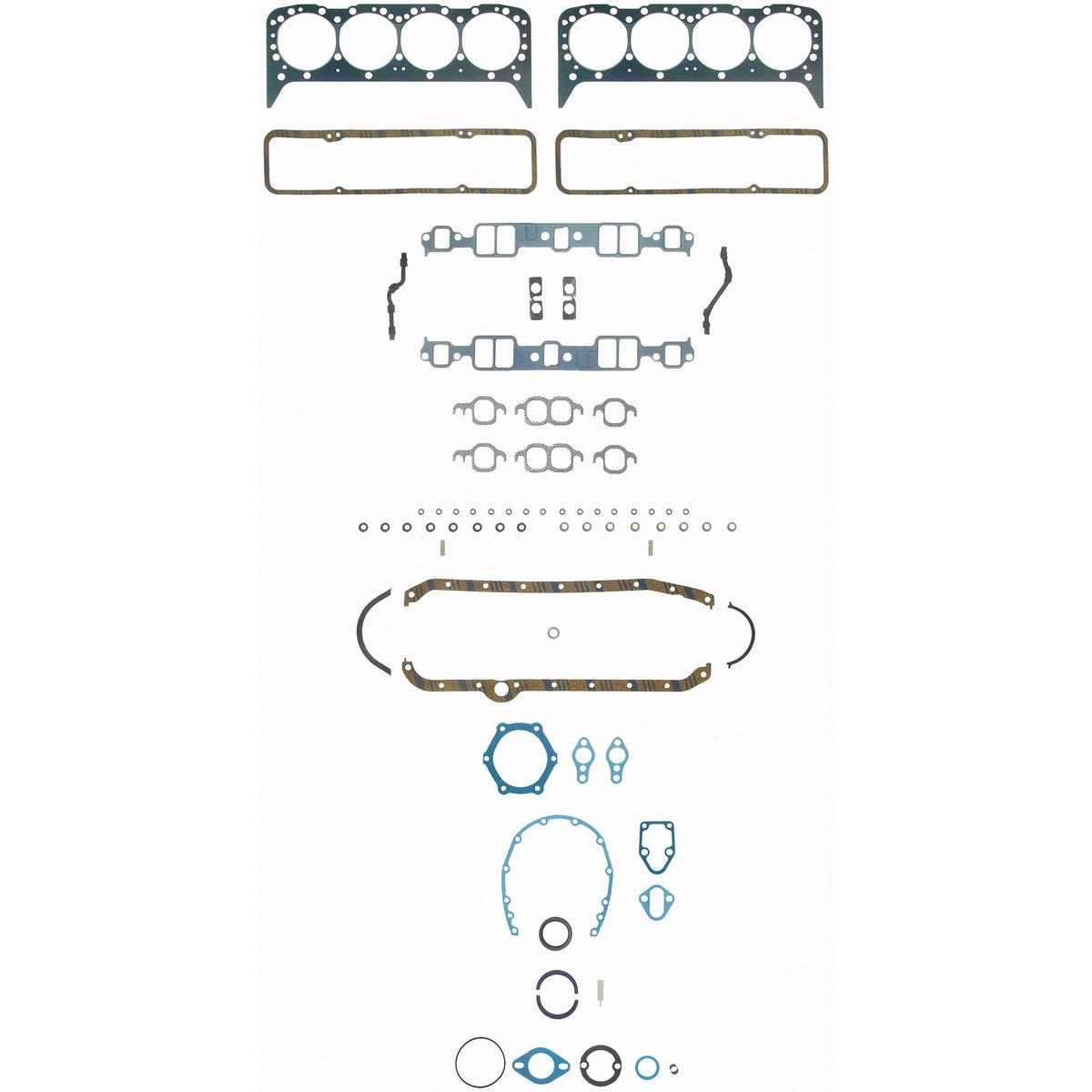 Fel-Pro Chevrolet Corvette 260-1045 Engine Gasket Set 2601045