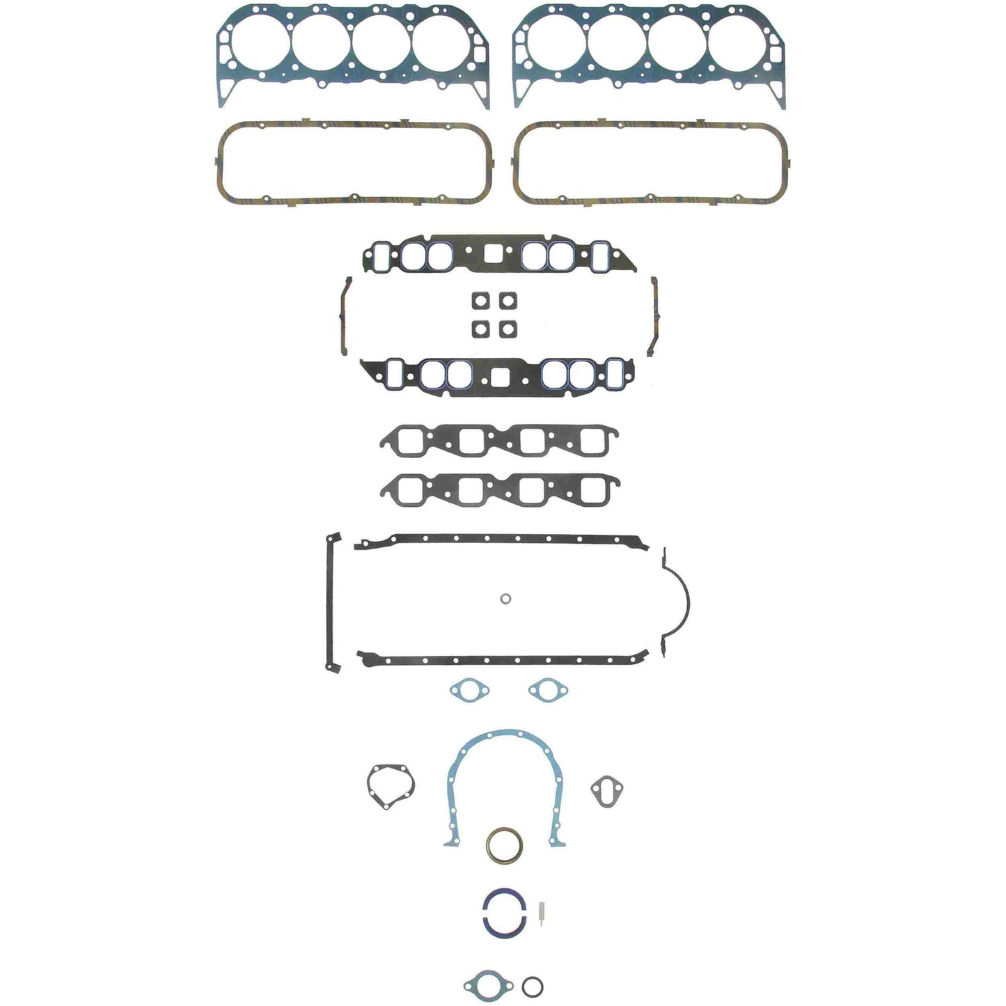 FEL-PRO BB Chevy Full Set 65-84 Oval Port FEL2805